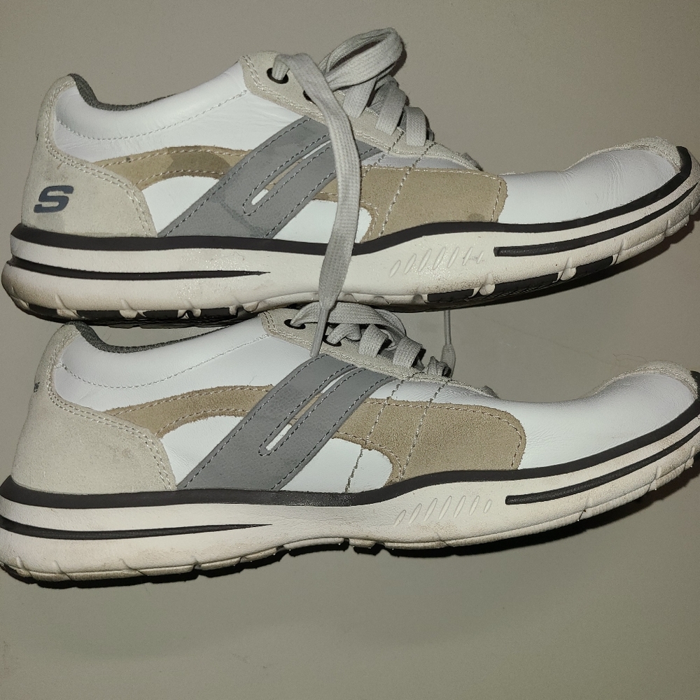Skechers Air-Cooled Memory Foam Lace-Up Men's Casual Shoes